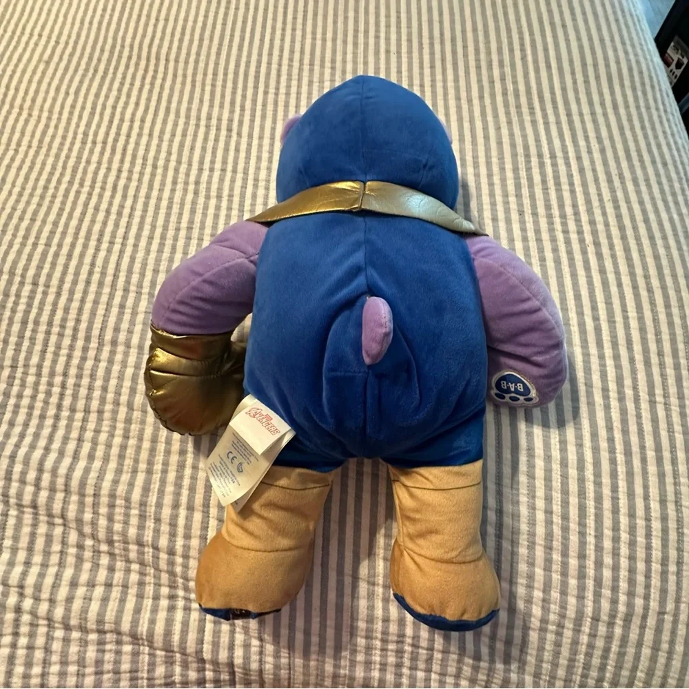 Build-A-Bear Marvel Avengers Thanos Plush Bear with Infinity Gauntlet 16